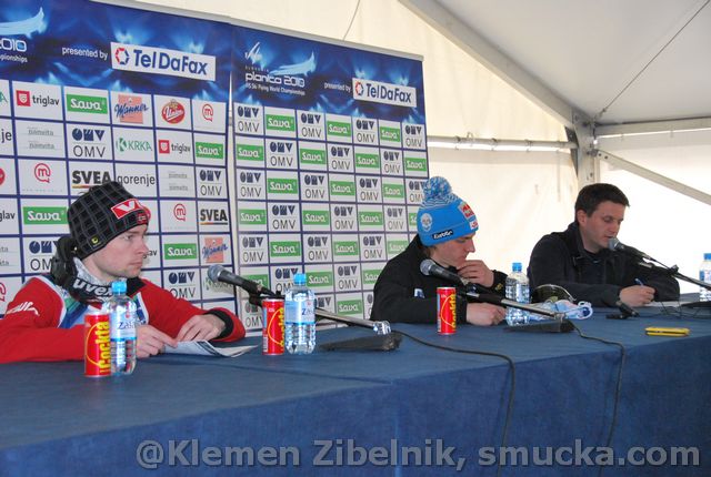 219 Anders Jacobsen, Gregor Schlierenzauer, Tomi Trbovc